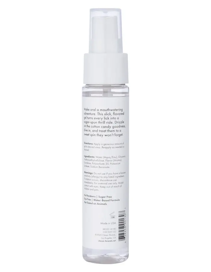 Blow Me Cotton Candy Oral Sex Gel - 2oz