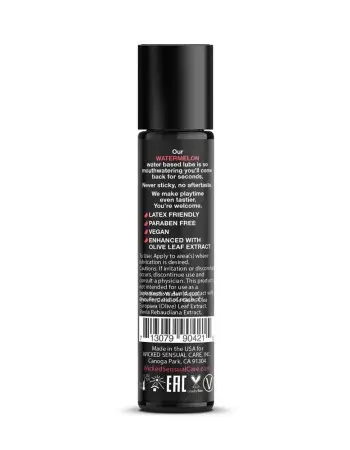 Aqua Watermelon Flavored Water Based Intimate Lubricant - 1 Fl. Oz.