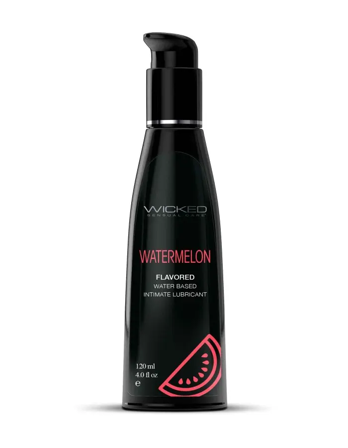 Aqua Watermelon Flavored Water Based Intimate Lubricant - 4 Fl. Oz.
