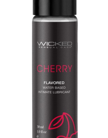 Aqua Cherry Flavored Water Based Intimate Lubricant - 1 Fl. Oz.
