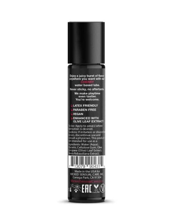 Aqua Cherry Flavored Water Based Intimate Lubricant - 1 Fl. Oz.