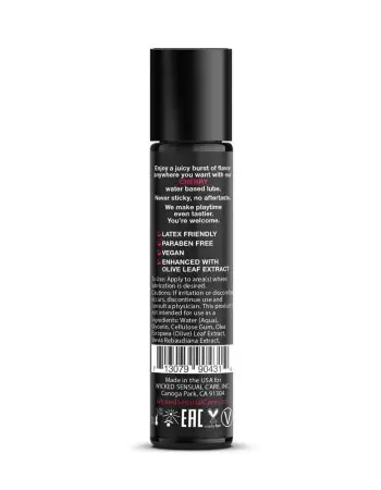 Aqua Cherry Flavored Water Based Intimate Lubricant - 1 Fl. Oz.