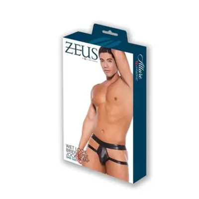 Wet Look Shorts -  One Size - Black