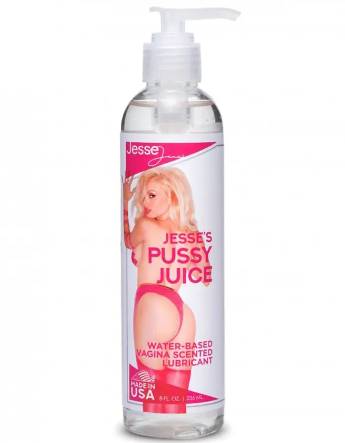 Jesse's Pussy Juice Vagina Scented Lube- 8 Oz