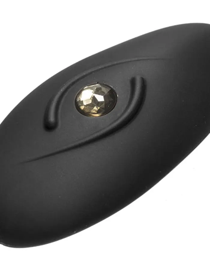 Body Bling - Clit Caress Mini-Vibe in Second Skin Silicone - Silver