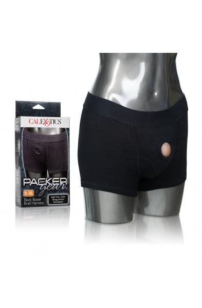 Packer Gear Black Boxer Brief Harness Xl/2xl