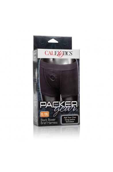 Packer Gear Black Boxer Brief Harness Xl/2xl