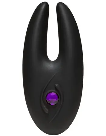 Body Bling - Clit Cuddler Mini-Vibe in Second  Skin Silicone - Purple