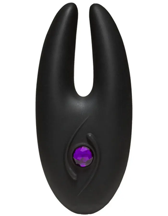 Body Bling - Clit Cuddler Mini-Vibe in Second  Skin Silicone - Purple