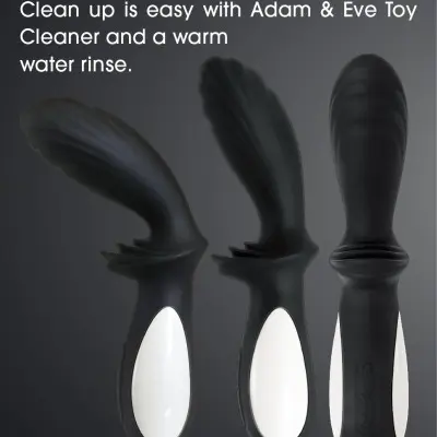 Adam & Eve Silicone Warming Prostate Massager