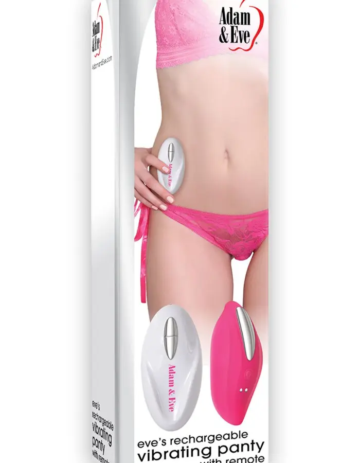 Eve's Rechargeable Vibrating Panty - Pink