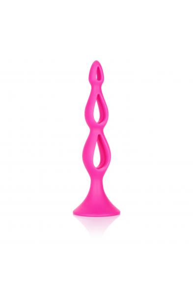 Booty Call Silicone Triple Probe - Pink