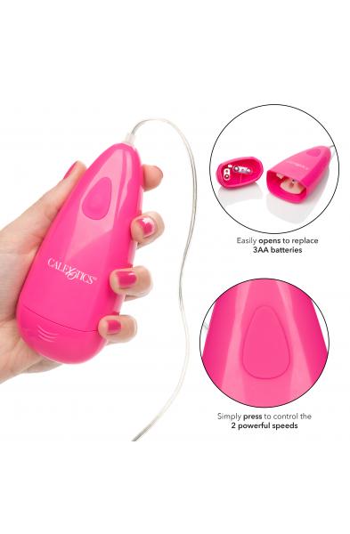 Waterproof Gyrating Bullet - Pink