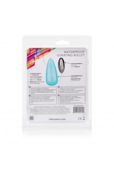 Waterproof Gyrating Bullet - Blue