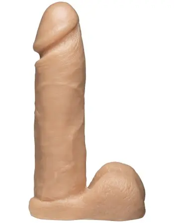 Vac-U-Lock 8-Inch Realistic Cock With Ultra  Harness