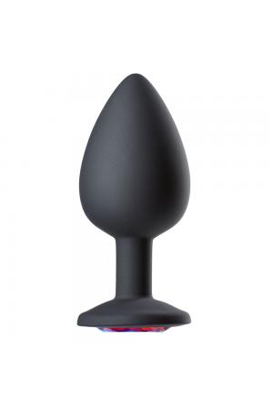 Cloud 9 Novelties Gems Jeweled Silicone Anal Plug  - Large