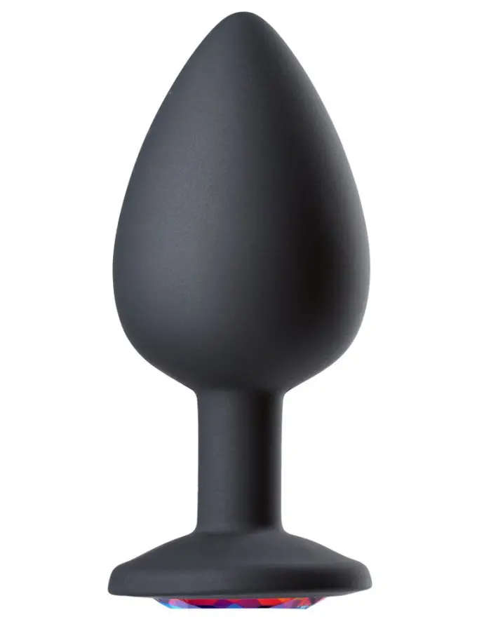 Cloud 9 Novelties Gems Jeweled Silicone Anal Plug - Large