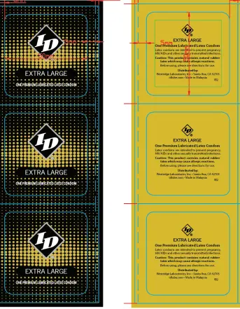 ID Condom Extra Large 144pc Bulk Bag