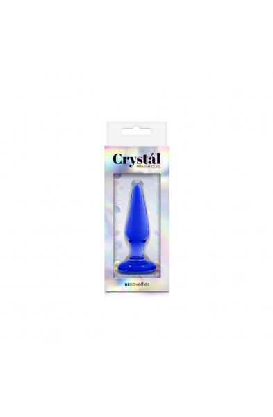 Crystal - Tapered Plug Small - Blue