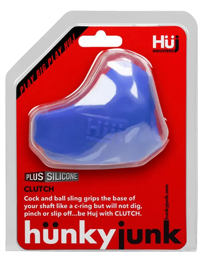 Hunkyjunk Clutch Cock Ball Sling - Cobalt