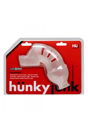 Hunkyjunk Lockdown Chasity Packer - Ice