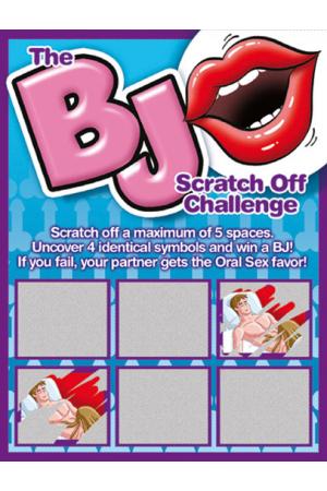 Bj Scratch Off Challenge