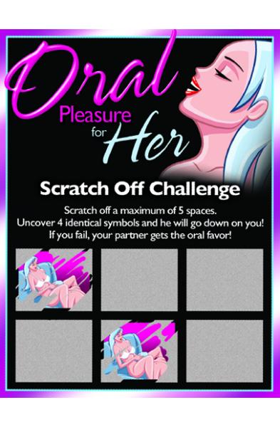 Oral Pleasure for Her Scratch Off Challenge