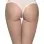 Crotchless Thong With Pearls and Venise Detail - White - One Size
