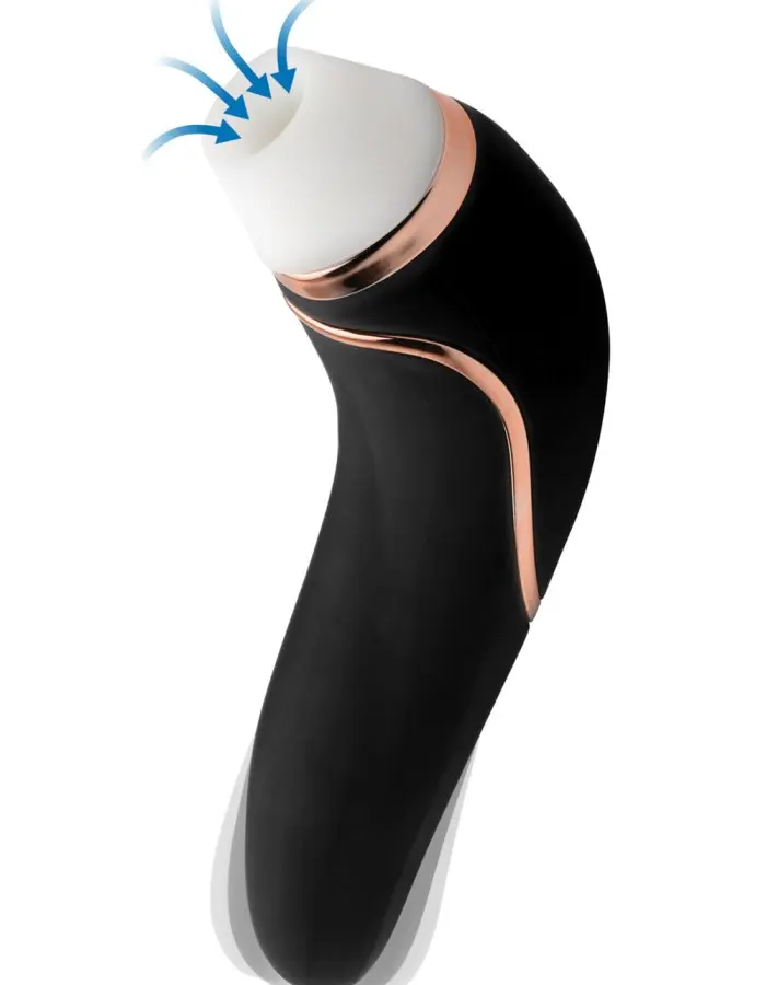 Shegasm Deluxe Clitoral Stimulator and Vibe - Black