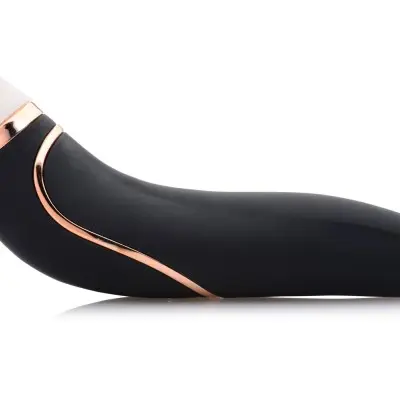 Shegasm Deluxe Clitoral Stimulator and Vibe - Black