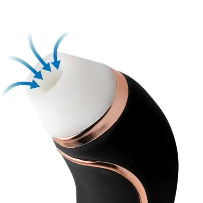 Shegasm Deluxe Clitoral Stimulator and Vibe - Black