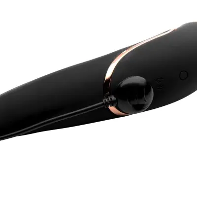 Shegasm Deluxe Clitoral Stimulator and Vibe - Black