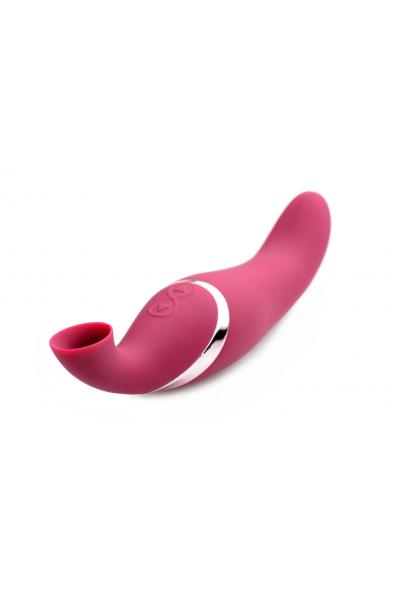 Shegasm Intense 2 in 1 Clit Stimulator - Pink