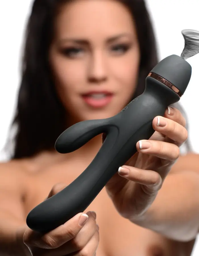 Shegasm Supreme 3 in 1 Silicone Suction Rabbit Vibe