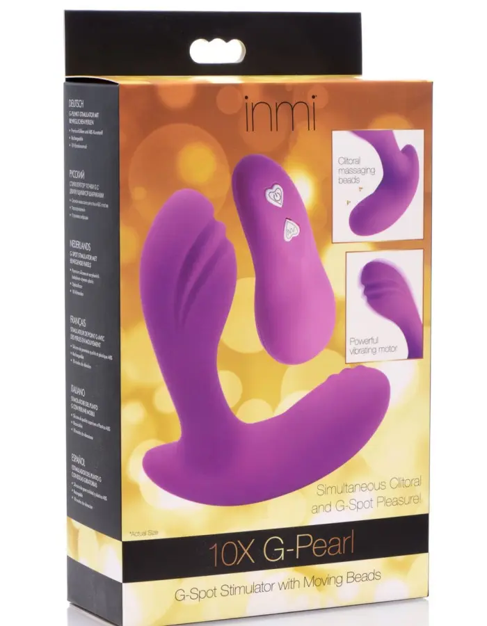 10x G-Pearl G-Spot Stimulator With Moving Beads