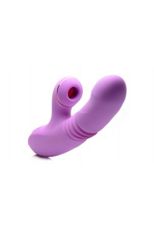 Shegasm Thrusting Suction Rabbit - Purple