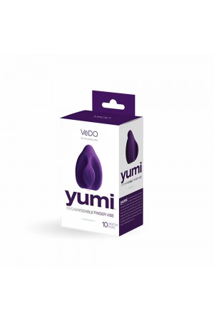 Yumi Rechargeable Finger Vibe - Deep Purple