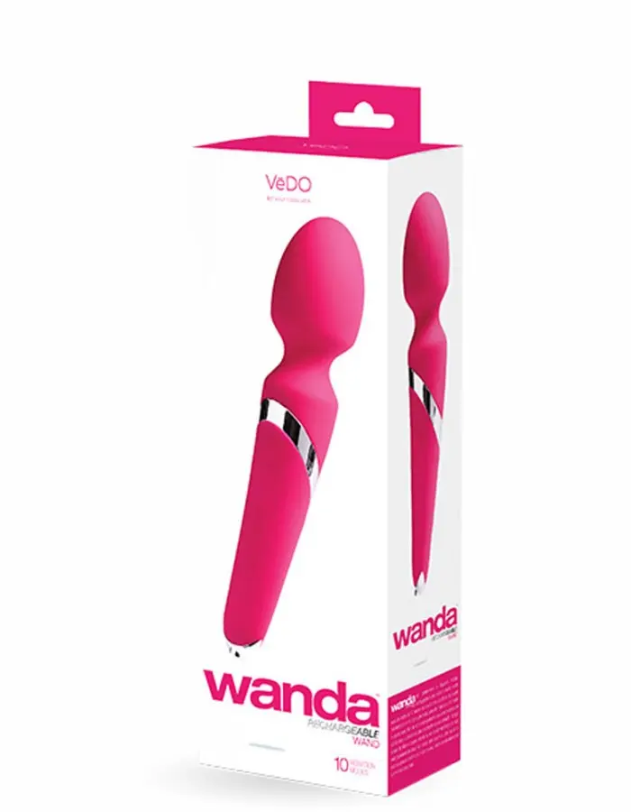 Wanda Rechargeable Wand - Foxy Pink