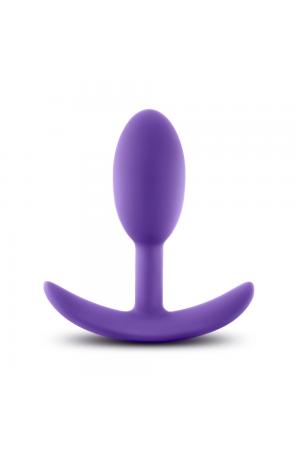 Luxe - Wearable Vibra Slim Plug - Small - Purple