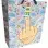 Middle Finger With Party Hat Happy Birthday Gift Bag 8x10