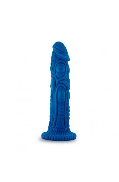 The Realm - Draken - Lock on Dildo - Blue