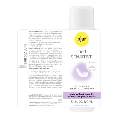 Pjur Med - Sensitive Glide - 3.4 Fl. Oz. 100ml