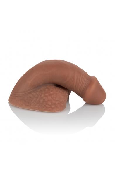 Packer Gear 4" Silicone Packing Penis -Brown