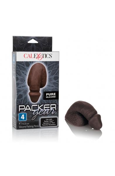 Packer Gear 4" Silicone Packing Penis - Black