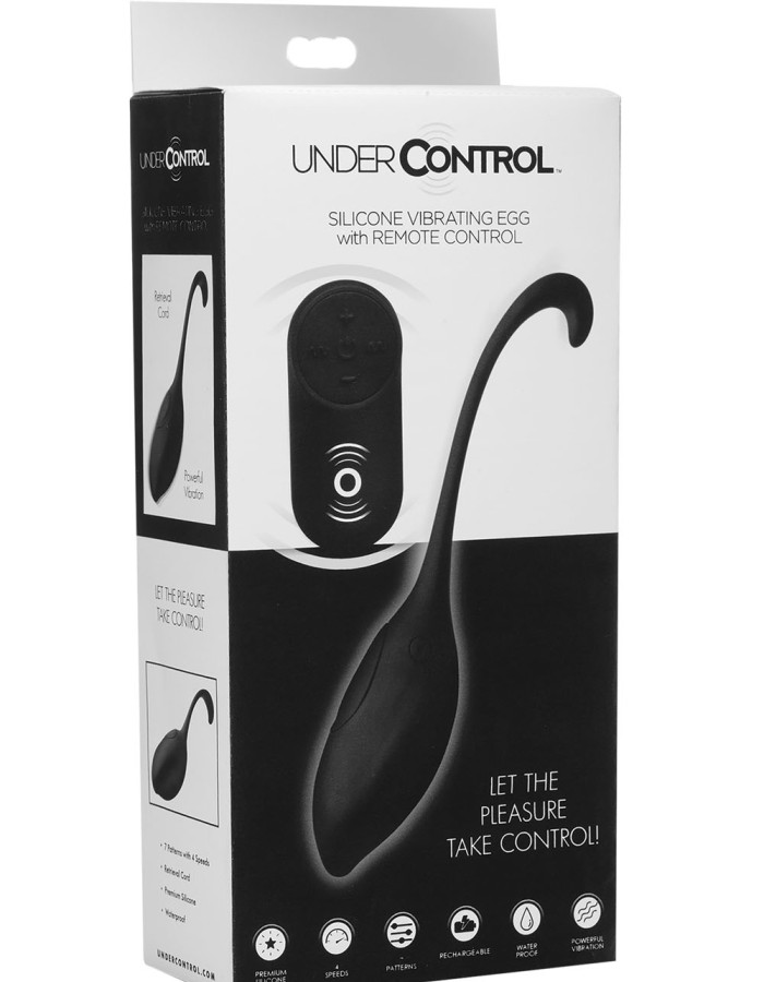 Silicone Vibrating Egg With Remote Control