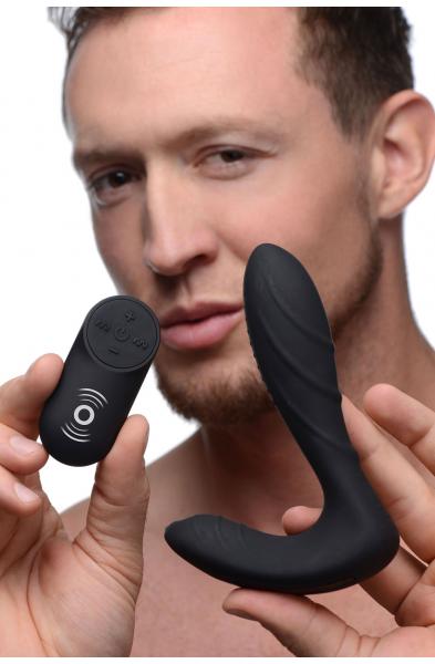 Silicone Prostate Vibrator With Remote Control