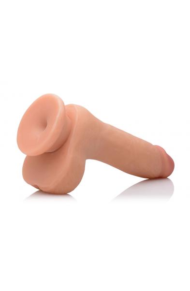 Usa Cocks 7" Ultra Real Dual Layer Dildo - Flesh