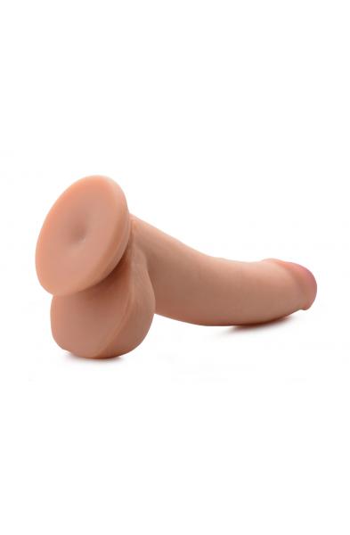 Usa Cocks 8 Inch Ultra Real Dual Layer Dildo -  Flesh