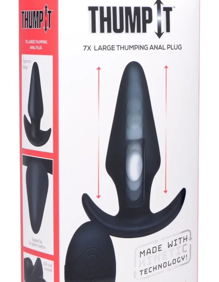 Thump It Large Silicone Butt Plug