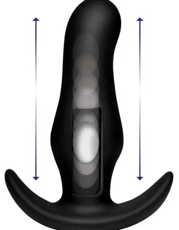 Thump It Curved Silicone Butt Plug